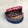 Hair cap "Matte glare" intersection, 2 cm, mix
