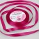 Satin tape, 10 mm × 23 ± 1 m, color amaranth No. 27
