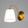 Sconces "Aurelia" 1x60wt base: e27 color: bronze, white 58x58x41cm