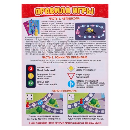 Victorina-Brodylie Game "Racing by the Rules"-7