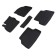 Rubber rugs with high side for Ford Focus II, 2008-2011