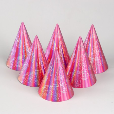 Holographic cap "butterflies"-3