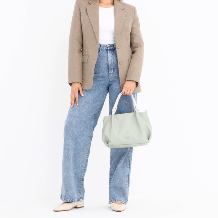 Bag women, average size, mint color-6