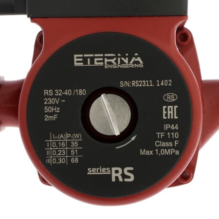 Circulation pump Eterna RS 32-40, 35/51/68 W, pressure 4.3 m, 50 l/min, cable 1 m-2