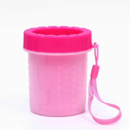 Lapo -fit for cats and dogs with silicone villi 9 x 9 x 11 cm, pink-1