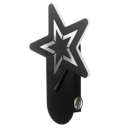 Bra "star" LED 4000K 10W black 20x15x4cm-3