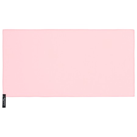 Microfiber towel, size 76x152 cm, pink color-1