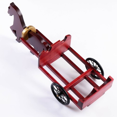 Mini-bar/stand for a bottle chariot, for 2 bottles of 38 x 15.5 x 11 cm-4