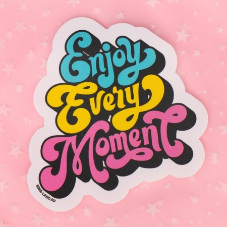 Packet for the sweets "Enjoy EVERY MOMENT", 10 × 15 cm-3