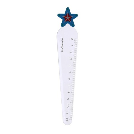 Line 12 cm "star", plastic, mix-1