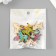 Button wood for creativity 2 punctures "Bright horse" set 16 pcs mix 3.1x2.7x0.2 cm
