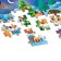 Children's puzzle "Fir tree light", 54 elements