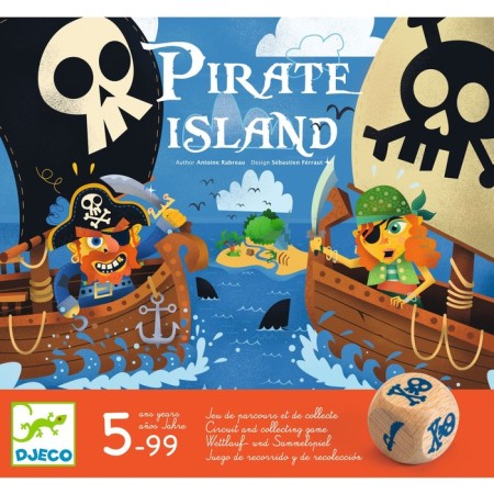 DJeco Table Game "Pirates Island"