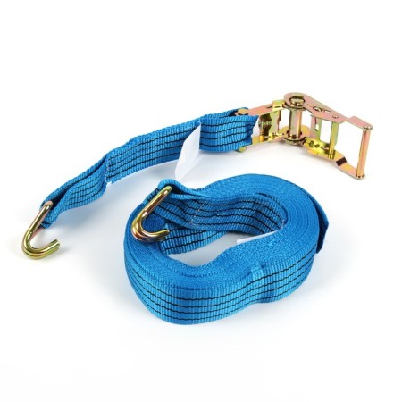 Cargo screed with a mechanism 130 mm, tape width 38 mm, load 2000/4000 kg, length 12 m-3