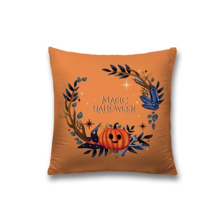 Decorative pillowcase "Magic Halloween", on a zipper, size 45x45 cm-1
