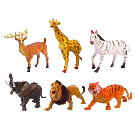Animal set "The mysterious world of animals", 6 figures