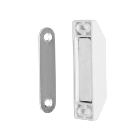 Furniture magnet M002W, 60x13, medium, white-5