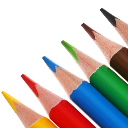 Pencils 6 colors TOP Calligrata, in a cardboard box, neck diameter - 3mm, 5b-3
