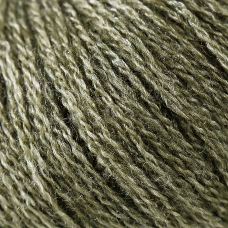 Yarn "Silky Wool" 35% Silk district, 65% Merino. Wol 190m/25g (346 wormwood)-2