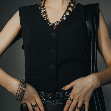 Ring "Trend" thread, color silver, dimensionless-3