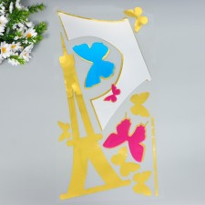 Interior mirror sticker 