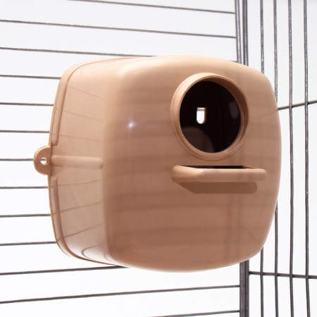 Birds Cage "Pigzon" No. 104-B, collapsible, 2 sections, 58 x 40 x 88 cm, beige-12