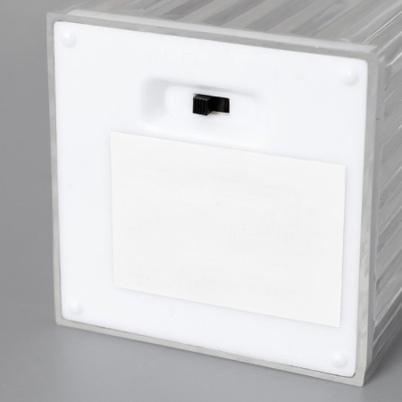 Spinning night "LED" LED from 3XAG13 batteries 6.5x6.5x14.5 cm Risalux-6