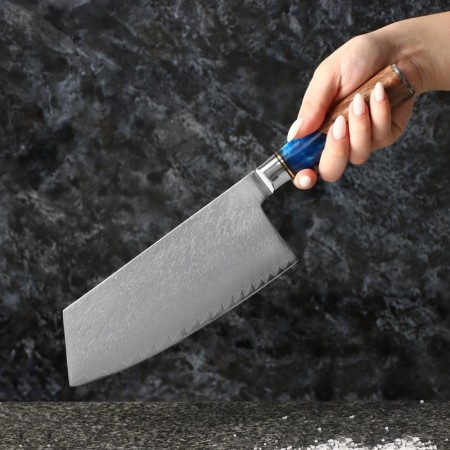 Paladium knife-top-bend, 19 cm, Damaskaya steel VG-10-4