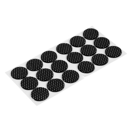 Furniture lining made of felt, d = 25 mm, adhesive surface, 18 pcs-1