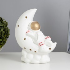 Cosmonaut's table lamp E14 40W white 11x20x25 cm