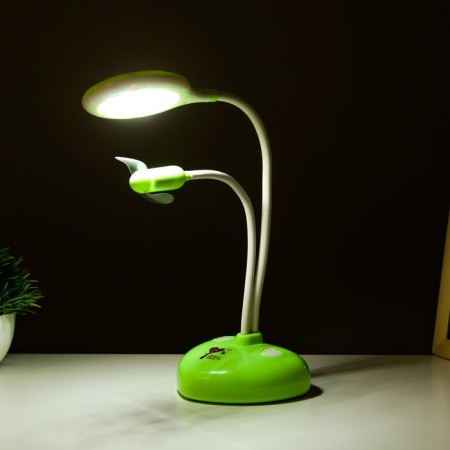 TECAL LAME "Center" LED 4W USB AKB Green 10x11.5x40.5 cm Risalux-2
