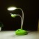 TECAL LAME "Center" LED 4W USB AKB Green 10x11.5x40.5 cm Risalux