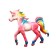 Figure "World of Fantasy: pink foal-unicoride with color mane"