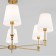 EUROSVET CONSO 60145/6, E14, 6x40W, 800x800x550 mm, brass color, brass
