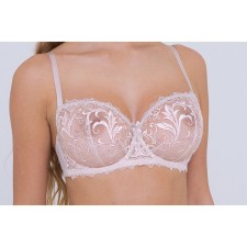 Lengy bra, size 90e, silver peony color