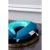 Pillow with gel insert, size 28x28x7.6 cm, green color