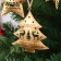 Metal suspension "New Year's miracles", gold, mix