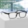 Ready glasses GA0547 (color: C1 black; diopter: + 2; tint: no)