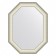 EvoFORM mirror in the baguette frame, 78 mm, 64x84 cm, white skin with chrome