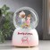 Souvenir Polystone Water Ball Light, Music "kids on the rainbow/month" mix 12x8x8 cm