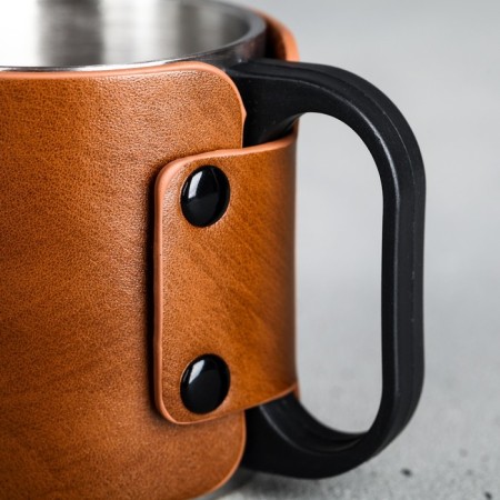 Tourist mug with a flashlight "When we are around the fire", 170 ml-2