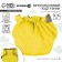Panties-scammer, reusable, carbon-bamboo fabric, yellow color, from 0-36 months.