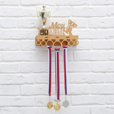 Moars with the shelf "My achievements"