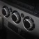Climate switching handle Ford, chrome, set 3 pcs