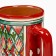 Mug Rishtan ceramics "patterns" 500 ml, red