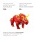 Inflatable toy "tricratops", 70 x 32 cm