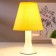 Table lamp 92204 1he14 15W pearls/yellow d = 18 cm, h = 28.5 cm risalux