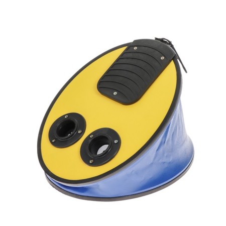 Pump 7 l, durable, yellow-blue color-1