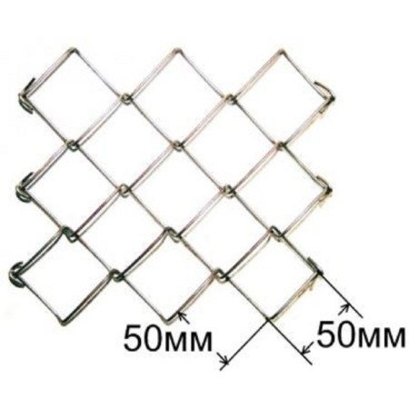 Cell grid cell 50x50 mm, thickness 1.6 mm, without coating (roll size 2.0x10m)