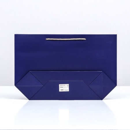 Gift package with a tape of 30 x 27.5 x 12 cm "Blue"-1